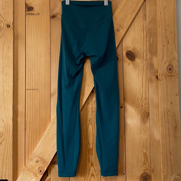 Lululemon Storm Teal Wunder Under High-Rise Leggings - Picture 5 of 7
